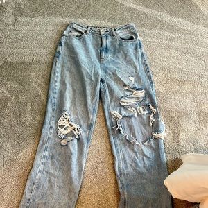 Baggy style jeans